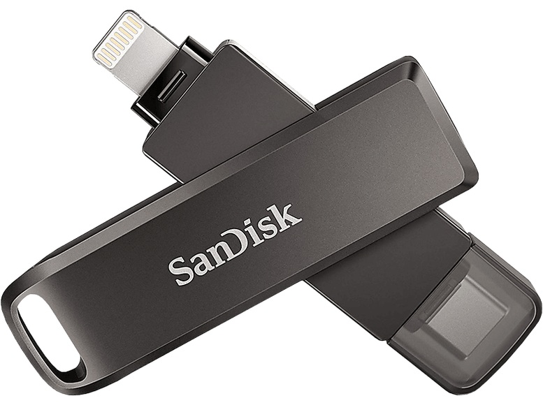 SanDisk iXpand Luxe - USB-C / Lightning Stick - 128GB