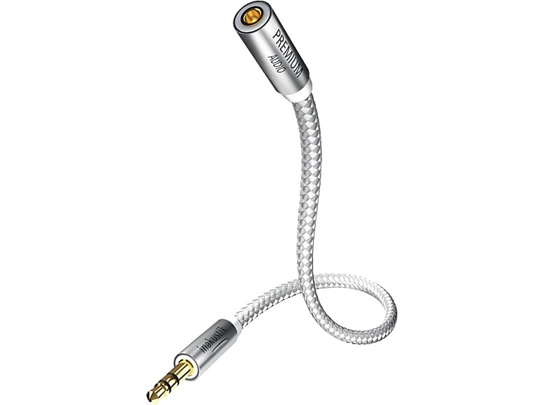inakustik Premium 3.5mm Klinken-Verlängerung (5m) Audio Kabel