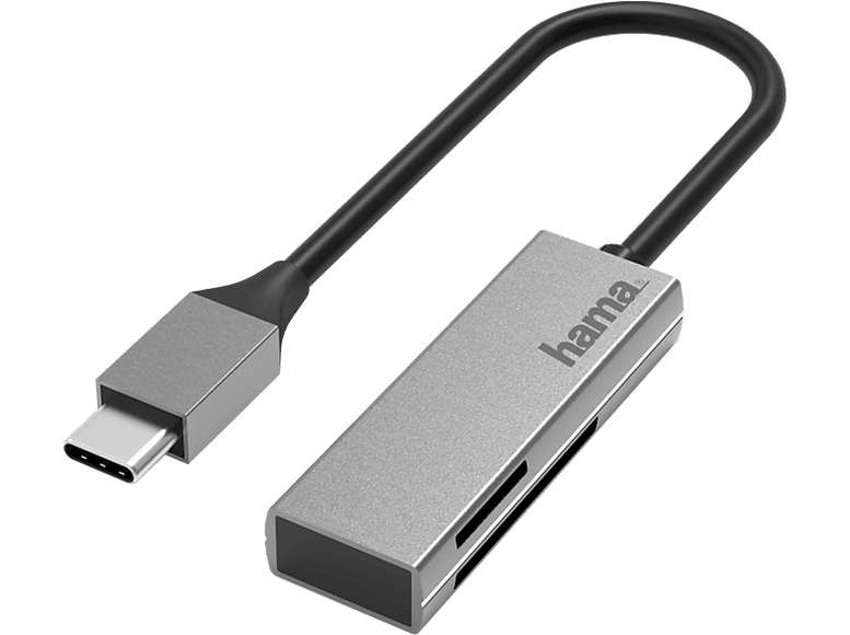 HAMA 00200131 - Kartenleser (Silber)