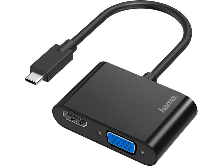 HAMA 00200313 - Video-Adapter (Schwarz)