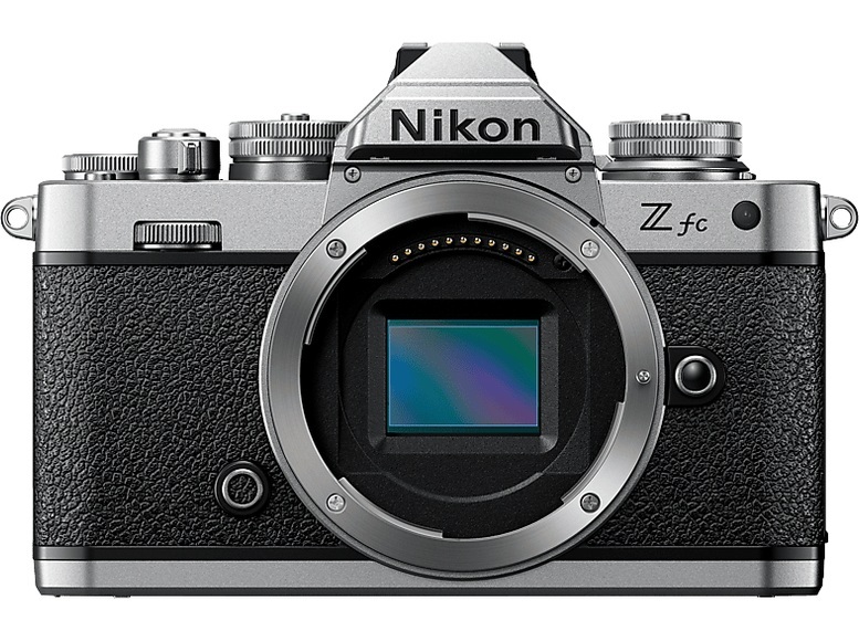 NIKON Z fc Body - Systemkamera (Fotoauflösung: 20.9 MP) Schwarz/Silber