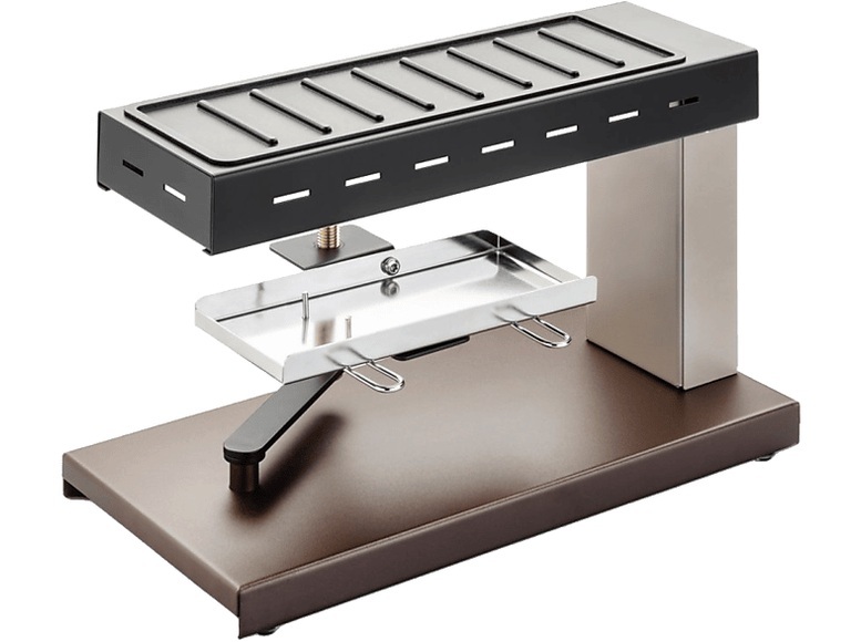 TTM Convivial - Tisch-Racletteofen (Braun/Silber)