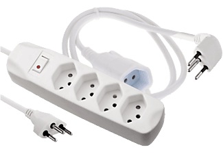 Schönenberger ELECTRO Steckdosenleiste und Verlängerung Duo-Pack