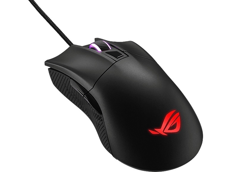 Asus ROG Gladius 2 Core USB-Gaming-Maus Optisch Schwarz