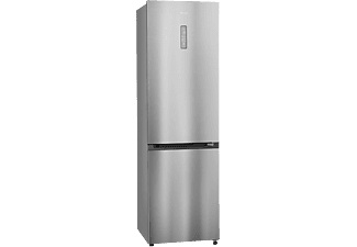 Trisa Kombi Kühlschrank 378 L, Edelstahl