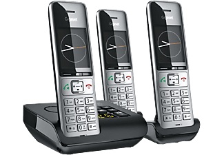 GIGASET COMFORT 500A Trio - Schnurlostelefon (Schwarz/Silber)