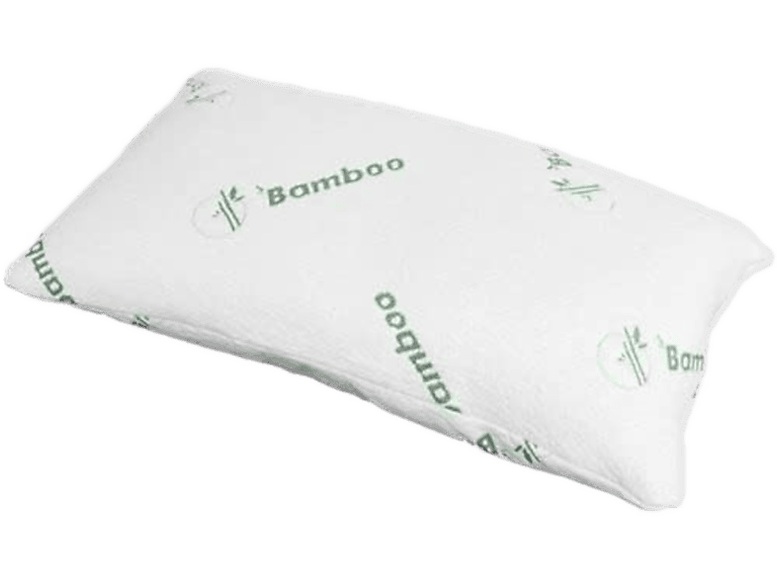BEST DIRECT Restform Bamboo - Kopfkissen (Weiss/Grün)