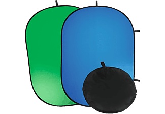 Hama Falthintergrund (L x B) 2 m x 1.5 m Grün, Blau