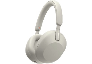 SONY WH-1000XM5 - Bluetooth Kopfhörer (Over-ear, Silber)