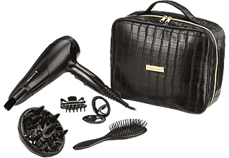 REMINGTON D3195GP Style Edition - Haartrockner Geschenkpaket (Schwarz)