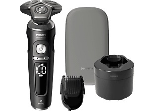 PHILIPS Shaver S9000 Prestige SP9840/31 - Rasierer (Schwarz/Grau)
