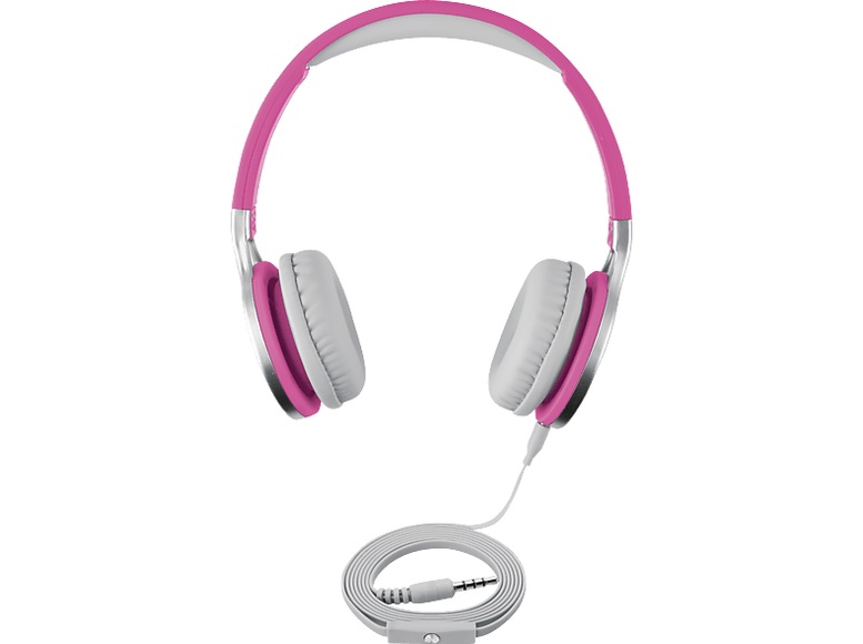 ISY Ihp-1600-Pi - Kopfhörer (On-ear, Pink)