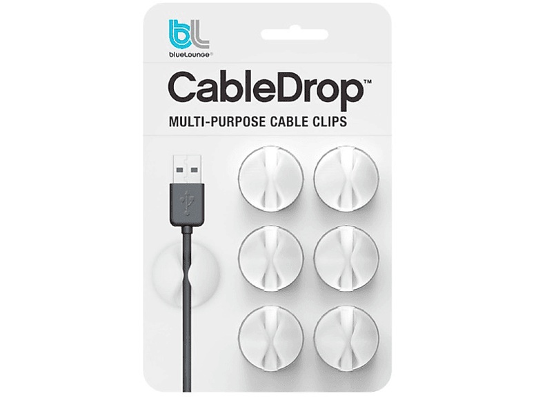 Bluelounge Cabledrop White - (Weiss)