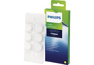 PHILIPS Kaffeefettlöser-Tabletten CA6704/10 Reinigungstabletten Weiss