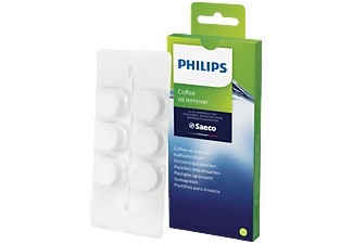 PHILIPS Kaffeefettlöser-Tabletten CA6704/10 Reinigungstabletten Weiss