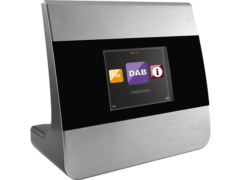 Imperial Dabman i400 - Digitalradio (Dab+, FM, Internet radio, Silber)