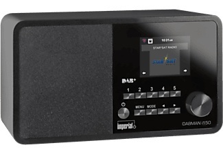 Imperial Dabman i150 - Digitalradio (Dab+, FM, Internet radio, Schwarz)