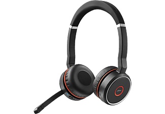 Jabra Evolve 75 - Office Headset (Kabellos, Binaural, On-ear, Schwarz)