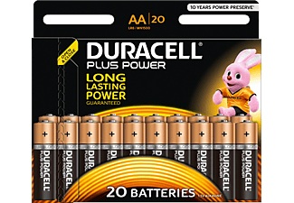 Duracell Plus-AA CP20 Mignon (AA)-Batterie Alkali-Mangan 1.5 V 20 St.