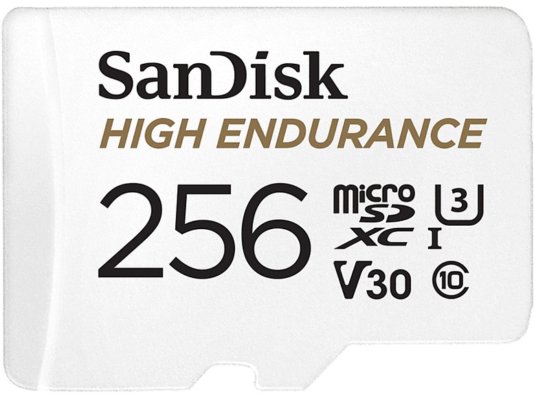 SanDisk hohe Haltbarkeit 256Gb microSDXC Micro SD