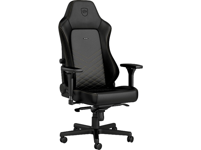 Noblechairs Hero - Gaming Stuhl (Schwarz/Gold)