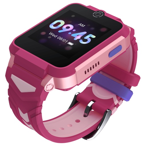 TCL Movetime Family Watch 2 - Smartwatch für Kinder (135-200 mm, TPU, Sakura Pink)