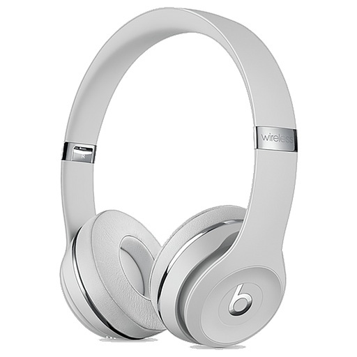 Beats Solo3 Wireless - Bluetooth Kopfhörer (On-ear, Satin Silber)