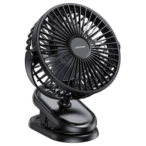 Joyroom Tischventilator mit Clip und Batterie Schwarz