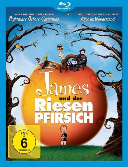 James und der Riesenpfirsich, 1 Blu-ray