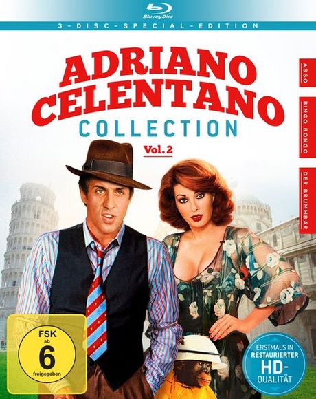 Adriano Celentano - Collection. .2, 3 Blu-ray