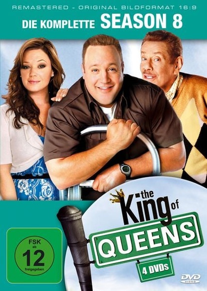 The King of Queens. Staffel.8, 4 DVDs