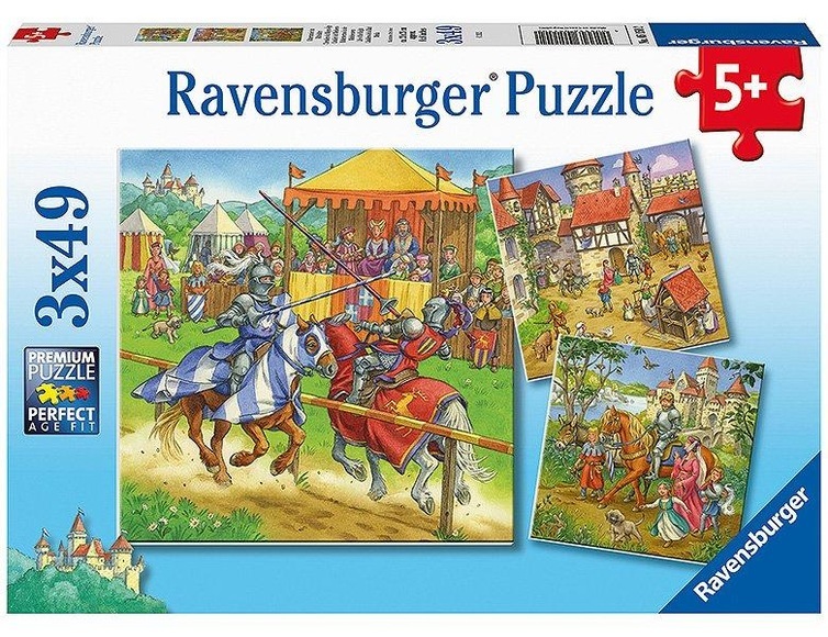 Ravensburger Puzzle - Ritterturnier im Mittelalter