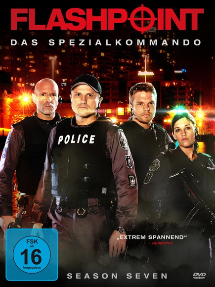 Flashpoint - Das Spezialkommando. Staffel.7, 4 DVDs