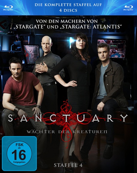 Koch Media Sanctuary - Wächter der Kreaturen, Staffel 4 in HD (3 Blu-rays)