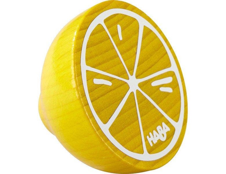 HABA 305095 - Zitrone, Obst, Kaufladen, Spielküche Zubehör, Holz