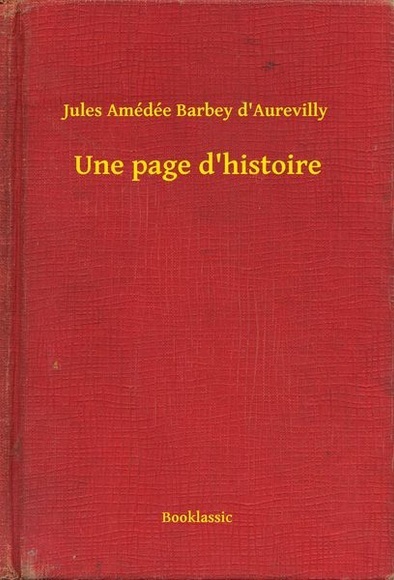 Une page d'histoire