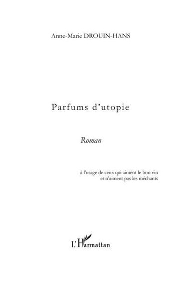 Parfums d'utopie
