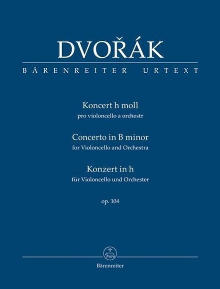 Konzert für Violoncello h-Moll op. 104, Studienpartitur