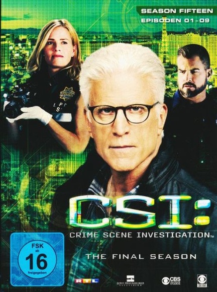CSI: Las Vegas. Season.15.1, 3 DVD