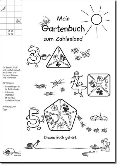 Mein Gartenbuch zum Zahlenland