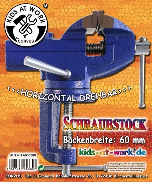 Kids at Work Schraubstock groß 60mm