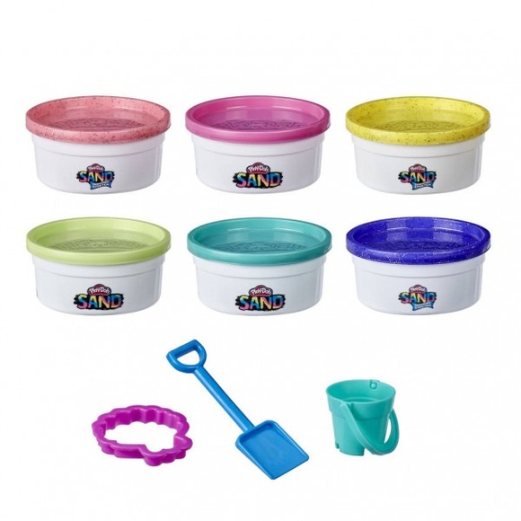 Play-Doh Sand Vielfalt 6er-Pack, Kneten