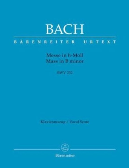 Messe h-Moll BWV 232, Klavierauszug