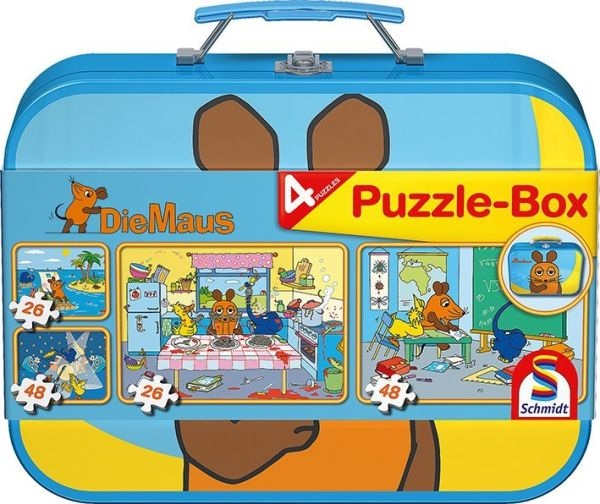 Puzzle Die Maus Puzzle-Box, Metallkoffer