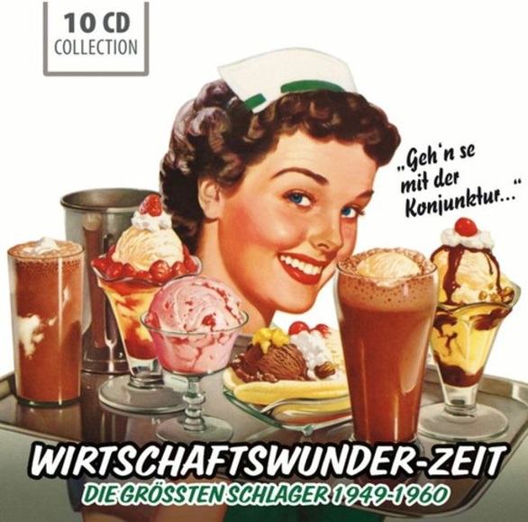 Wirtschaftswunder-Zeit, 10 Audio-CDs