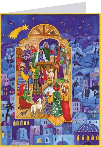 Postkarten-Adventskalender 