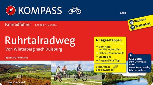 Kompass Fahrradführer Ruhrtalradweg