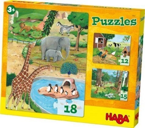 HABA Puzzle Tiere