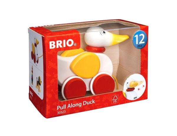 BRIO Nachziehente, weiß