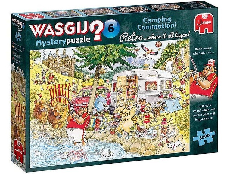 Wasgij Retro Mystery 6 1000pcs